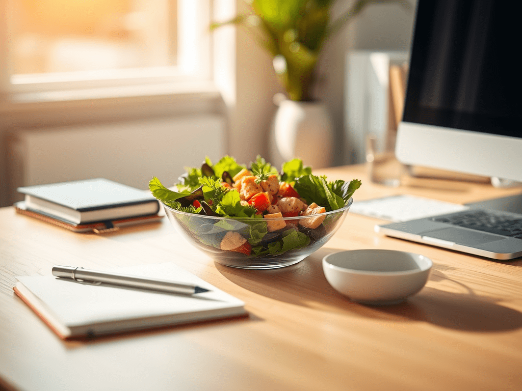 Boost Your Focus & Well-Being: 5 Mindful Eating Tips for&nbsp;Workdays